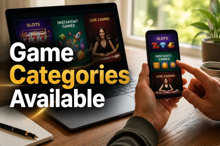 Game Categories Available
