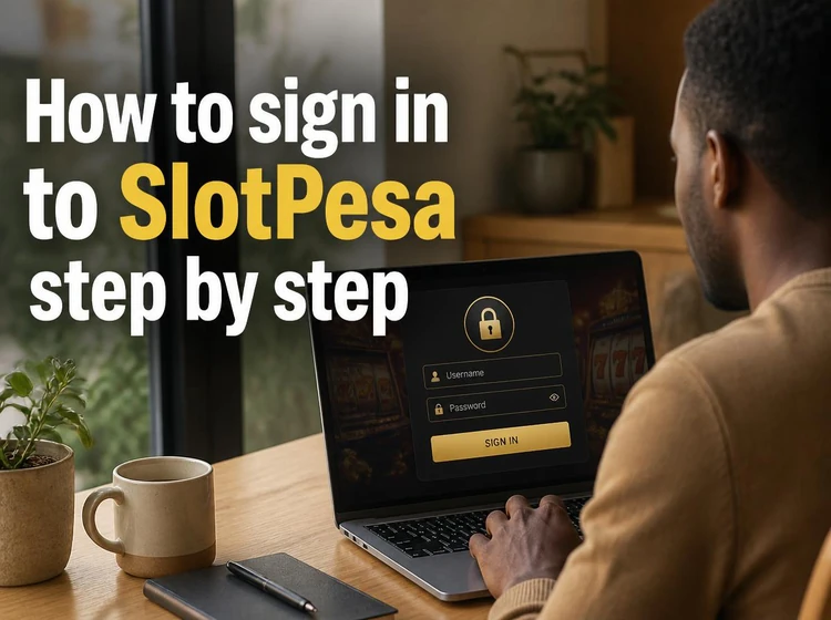 How to sign in to SlotPesa step by step