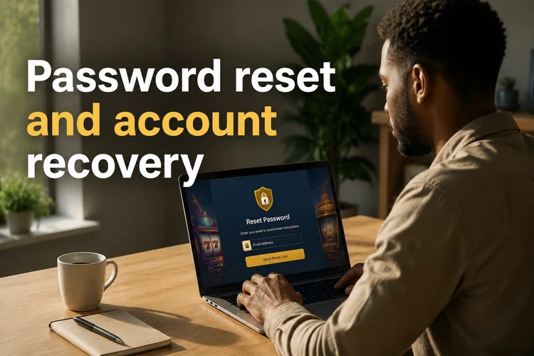 Password reset and account recovery