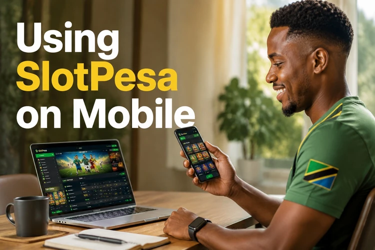 Using SlotPesa on Mobile